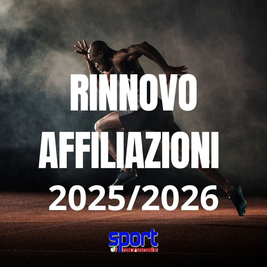 AFFILIAZIONE A.S.D. 2026