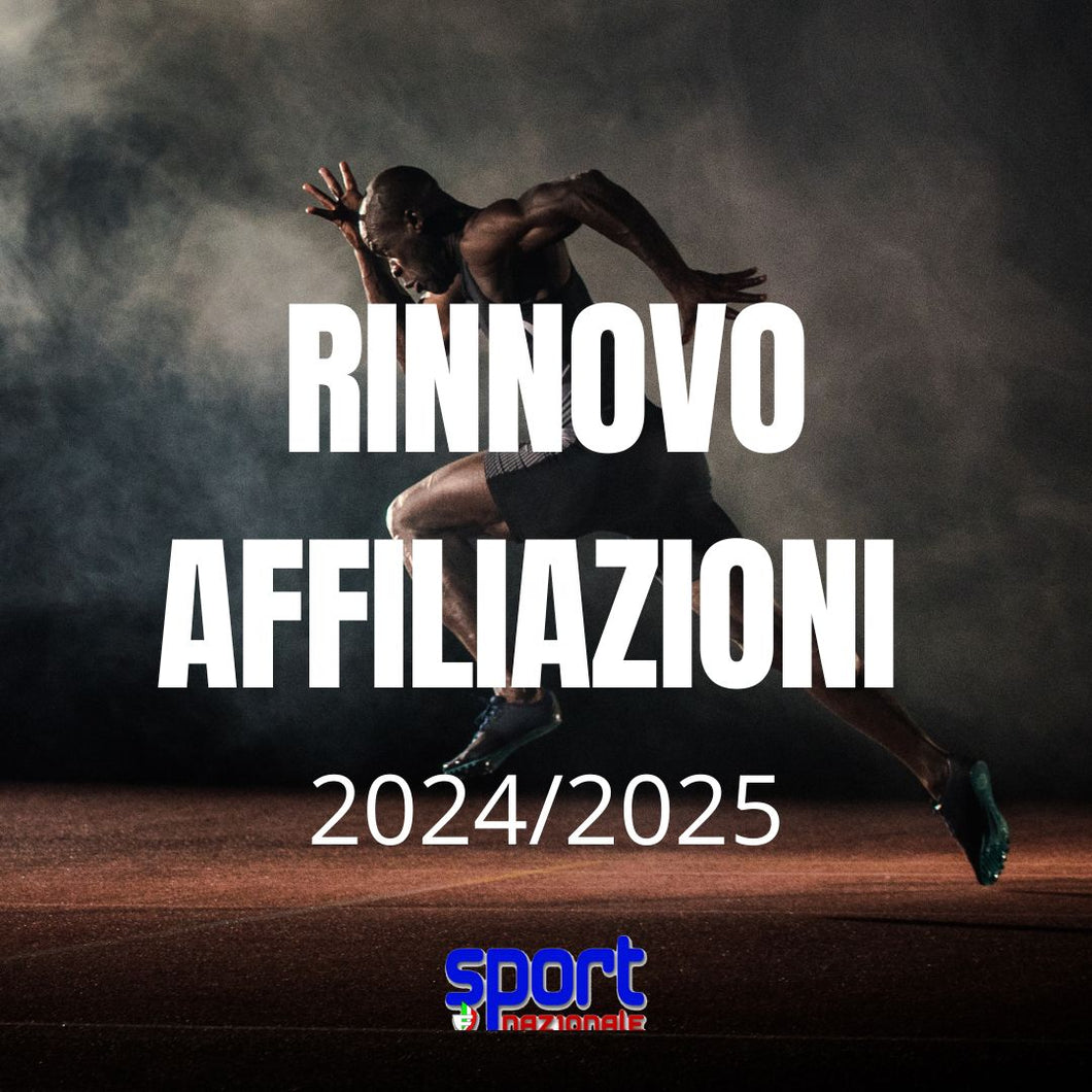 AFFILIAZIONE A.S.D. 2025